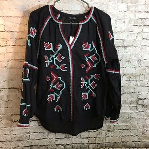 RD and Koko Boho long sleeve blouse